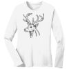 1-DAY RUSH NO MINIMUM Ladies Long Sleeve Crew Neck T-Shirt Thumbnail