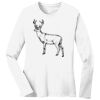 1-DAY RUSH NO MINIMUM Ladies Long Sleeve Crew Neck T-Shirt Thumbnail
