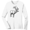 1-DAY RUSH NO MINIMUM Ladies Long Sleeve Crew Neck T-Shirt Thumbnail
