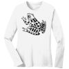 1-DAY RUSH NO MINIMUM Ladies Long Sleeve Crew Neck T-Shirt Thumbnail