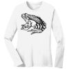 1-DAY RUSH NO MINIMUM Ladies Long Sleeve Crew Neck T-Shirt Thumbnail