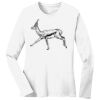 1-DAY RUSH NO MINIMUM Ladies Long Sleeve Crew Neck T-Shirt Thumbnail