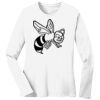 1-DAY RUSH NO MINIMUM Ladies Long Sleeve Crew Neck T-Shirt Thumbnail