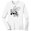 1-DAY RUSH NO MINIMUM Ladies Long Sleeve Crew Neck T-Shirt Thumbnail