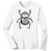1-DAY RUSH NO MINIMUM Ladies Long Sleeve Crew Neck T-Shirt Thumbnail