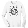 1-DAY RUSH NO MINIMUM Ladies Long Sleeve Crew Neck T-Shirt Thumbnail