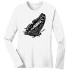 1-DAY RUSH NO MINIMUM Ladies Long Sleeve Crew Neck T-Shirt Thumbnail