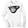 1-DAY RUSH NO MINIMUM Ladies Long Sleeve Crew Neck T-Shirt Thumbnail
