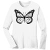 1-DAY RUSH NO MINIMUM Ladies Long Sleeve Crew Neck T-Shirt Thumbnail