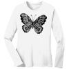 1-DAY RUSH NO MINIMUM Ladies Long Sleeve Crew Neck T-Shirt Thumbnail