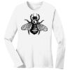 1-DAY RUSH NO MINIMUM Ladies Long Sleeve Crew Neck T-Shirt Thumbnail