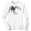 1-DAY RUSH NO MINIMUM Ladies Long Sleeve Crew Neck T-Shirt Thumbnail