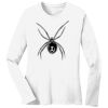 1-DAY RUSH NO MINIMUM Ladies Long Sleeve Crew Neck T-Shirt Thumbnail