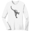 1-DAY RUSH NO MINIMUM Ladies Long Sleeve Crew Neck T-Shirt Thumbnail