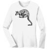 1-DAY RUSH NO MINIMUM Ladies Long Sleeve Crew Neck T-Shirt Thumbnail