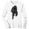 1-DAY RUSH NO MINIMUM Ladies Long Sleeve Crew Neck T-Shirt Thumbnail