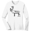 1-DAY RUSH NO MINIMUM Ladies Long Sleeve Crew Neck T-Shirt Thumbnail