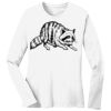 1-DAY RUSH NO MINIMUM Ladies Long Sleeve Crew Neck T-Shirt Thumbnail