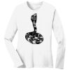 1-DAY RUSH NO MINIMUM Ladies Long Sleeve Crew Neck T-Shirt Thumbnail