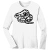 1-DAY RUSH NO MINIMUM Ladies Long Sleeve Crew Neck T-Shirt Thumbnail
