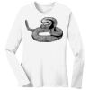 1-DAY RUSH NO MINIMUM Ladies Long Sleeve Crew Neck T-Shirt Thumbnail