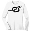 1-DAY RUSH NO MINIMUM Ladies Long Sleeve Crew Neck T-Shirt Thumbnail