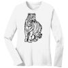 1-DAY RUSH NO MINIMUM Ladies Long Sleeve Crew Neck T-Shirt Thumbnail