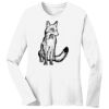 1-DAY RUSH NO MINIMUM Ladies Long Sleeve Crew Neck T-Shirt Thumbnail