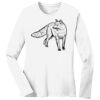 1-DAY RUSH NO MINIMUM Ladies Long Sleeve Crew Neck T-Shirt Thumbnail
