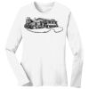 1-DAY RUSH NO MINIMUM Ladies Long Sleeve Crew Neck T-Shirt Thumbnail