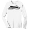 1-DAY RUSH NO MINIMUM Ladies Long Sleeve Crew Neck T-Shirt Thumbnail