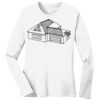 1-DAY RUSH NO MINIMUM Ladies Long Sleeve Crew Neck T-Shirt Thumbnail