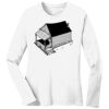1-DAY RUSH NO MINIMUM Ladies Long Sleeve Crew Neck T-Shirt Thumbnail