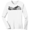 1-DAY RUSH NO MINIMUM Ladies Long Sleeve Crew Neck T-Shirt Thumbnail