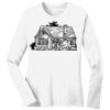1-DAY RUSH NO MINIMUM Ladies Long Sleeve Crew Neck T-Shirt Thumbnail