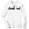 1-DAY RUSH NO MINIMUM Ladies Long Sleeve Crew Neck T-Shirt Thumbnail