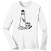 1-DAY RUSH NO MINIMUM Ladies Long Sleeve Crew Neck T-Shirt Thumbnail