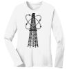 1-DAY RUSH NO MINIMUM Ladies Long Sleeve Crew Neck T-Shirt Thumbnail