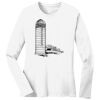 1-DAY RUSH NO MINIMUM Ladies Long Sleeve Crew Neck T-Shirt Thumbnail
