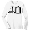 1-DAY RUSH NO MINIMUM Ladies Long Sleeve Crew Neck T-Shirt Thumbnail