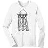 1-DAY RUSH NO MINIMUM Ladies Long Sleeve Crew Neck T-Shirt Thumbnail