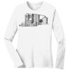 1-DAY RUSH NO MINIMUM Ladies Long Sleeve Crew Neck T-Shirt Thumbnail