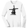 1-DAY RUSH NO MINIMUM Ladies Long Sleeve Crew Neck T-Shirt Thumbnail