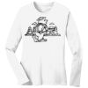 1-DAY RUSH NO MINIMUM Ladies Long Sleeve Crew Neck T-Shirt Thumbnail