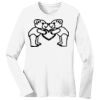 1-DAY RUSH NO MINIMUM Ladies Long Sleeve Crew Neck T-Shirt Thumbnail