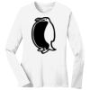1-DAY RUSH NO MINIMUM Ladies Long Sleeve Crew Neck T-Shirt Thumbnail