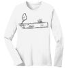1-DAY RUSH NO MINIMUM Ladies Long Sleeve Crew Neck T-Shirt Thumbnail
