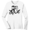 1-DAY RUSH NO MINIMUM Ladies Long Sleeve Crew Neck T-Shirt Thumbnail