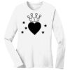 1-DAY RUSH NO MINIMUM Ladies Long Sleeve Crew Neck T-Shirt Thumbnail