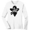 1-DAY RUSH NO MINIMUM Ladies Long Sleeve Crew Neck T-Shirt Thumbnail